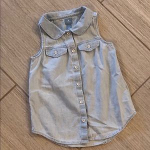 Adorable GapKids Tank Top— Chambray
